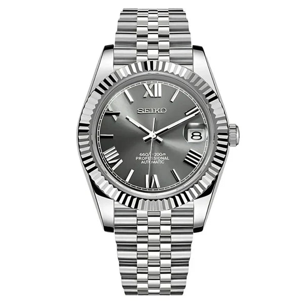 DATEJUST GRAY ROMAN MOD