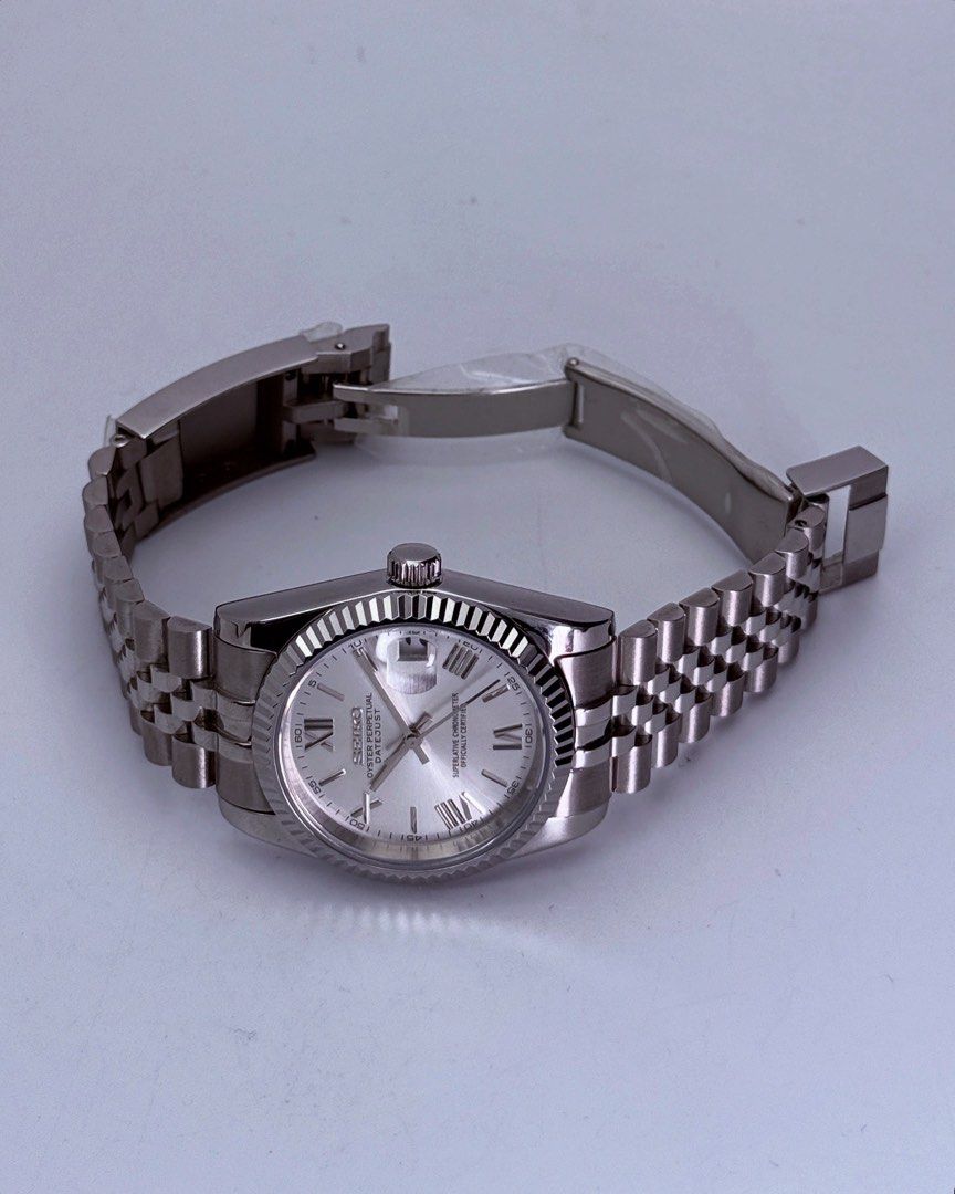 DATEJUST ROMAN SILVER MOD