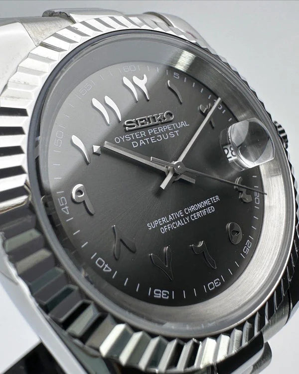 DATEJUST ARABIC GRAY MOD