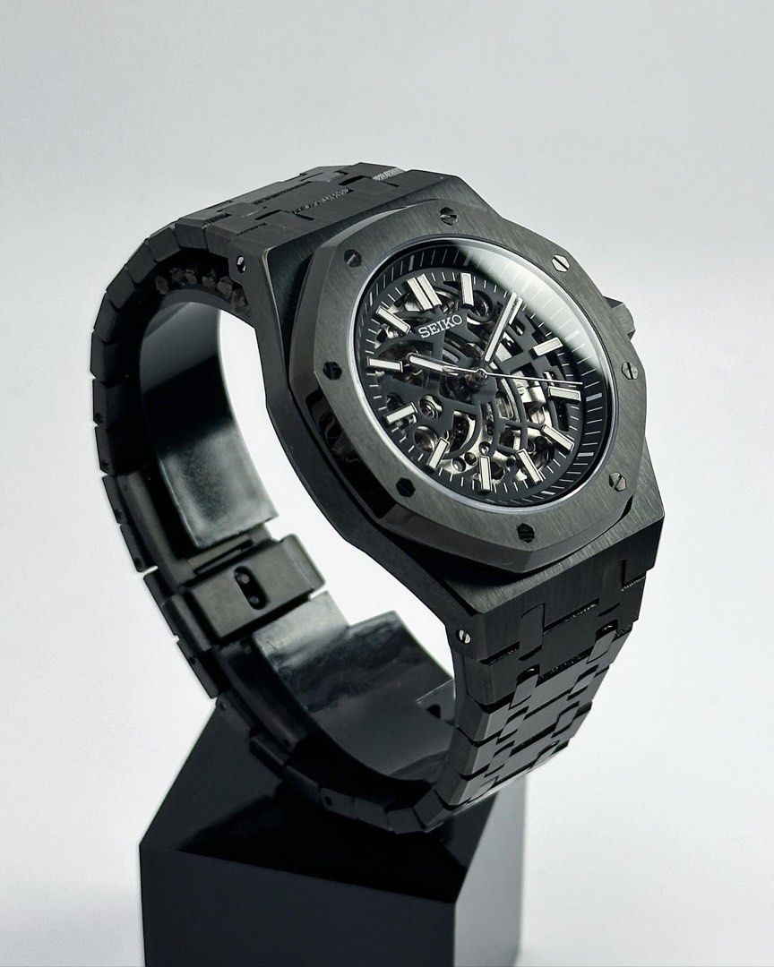 ROYAL OAK FULL BLACK SKELETON MOD