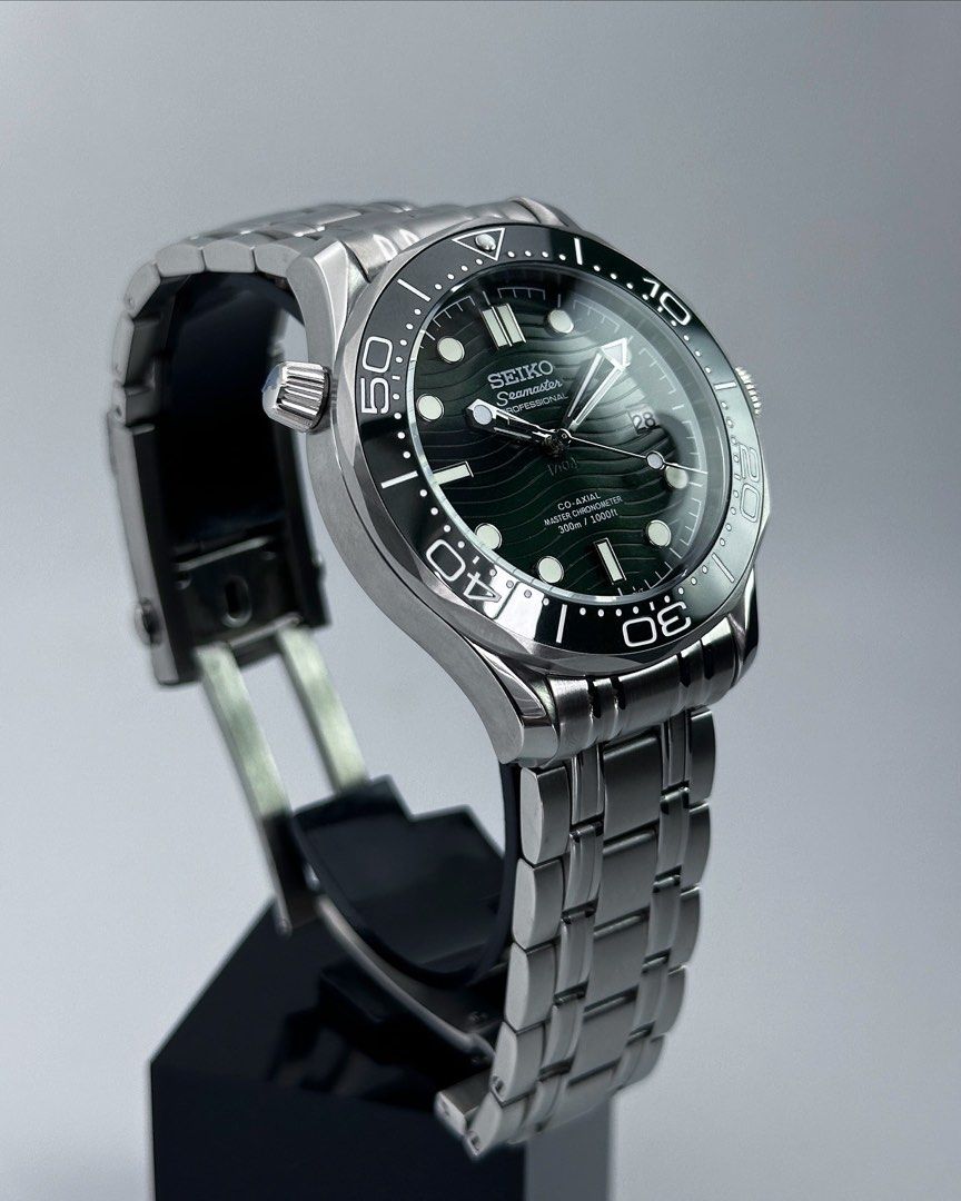 SEAMASTER DARK GREEN MOD