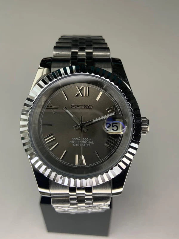 DATEJUST GRAY ROMAN MOD