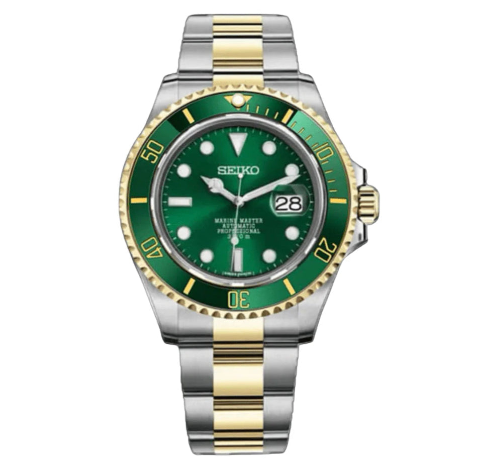SUBMARINER TWO-TONE GREEN MOD