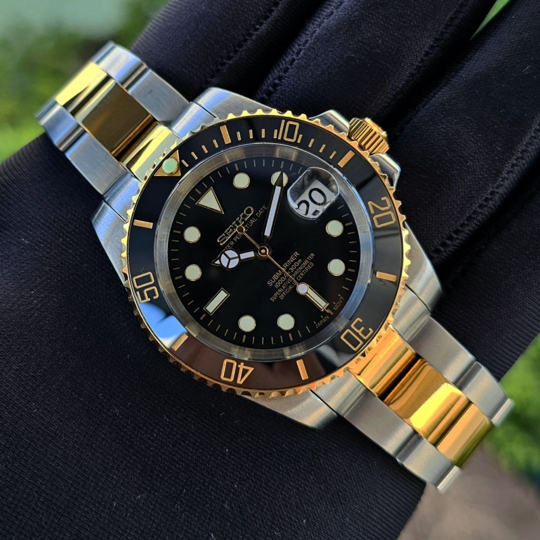 SUBMARINER TWO-TONE BLACK MOD