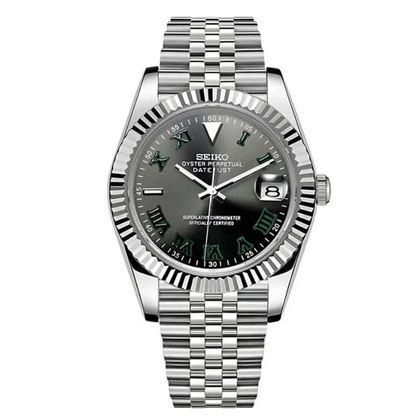 DATEJUST BLACK WIMBELDON MOD