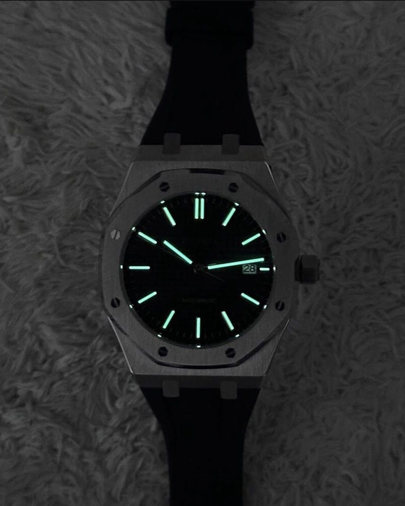ROYAL OAK BLACK RUBBER MOD