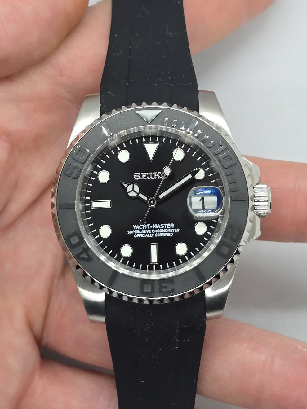 YACHTMASTER BLACK MOD