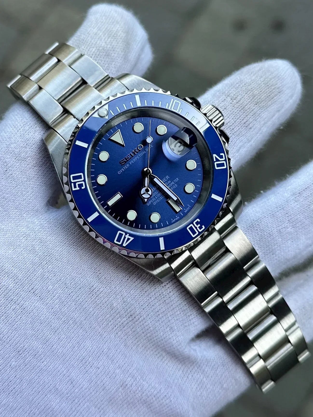 SUBMARINER MOD BLUE