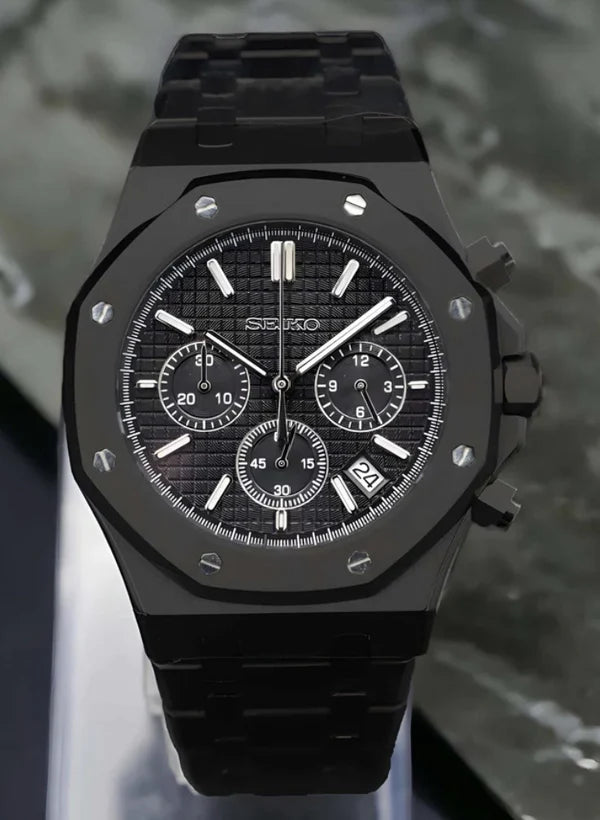 ROYAL OAK FULL BLACK CHRONO MOD