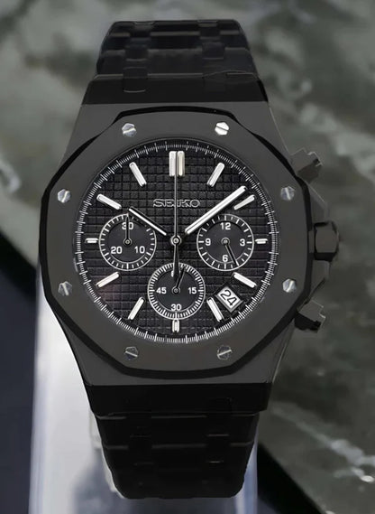 ROYAL OAK FULL BLACK CHRONO MOD