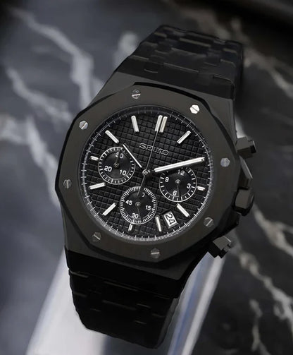 ROYAL OAK FULL BLACK CHRONO MOD