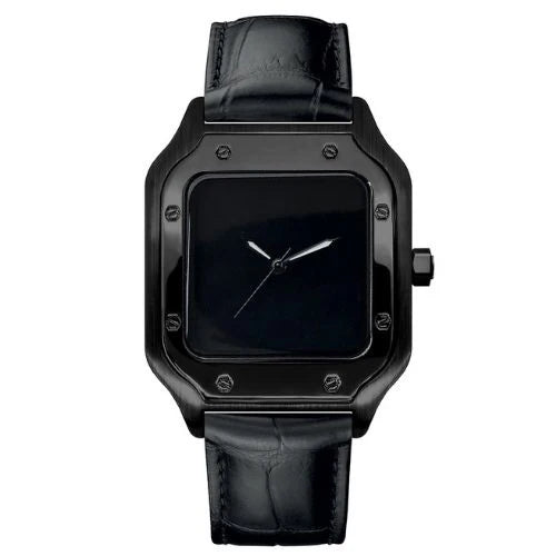 SANTOS FULL BLACK LEATHER MOD