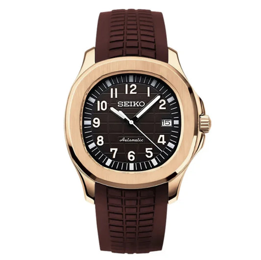 AQUANAUT ROSE GOLD BROWN MOD