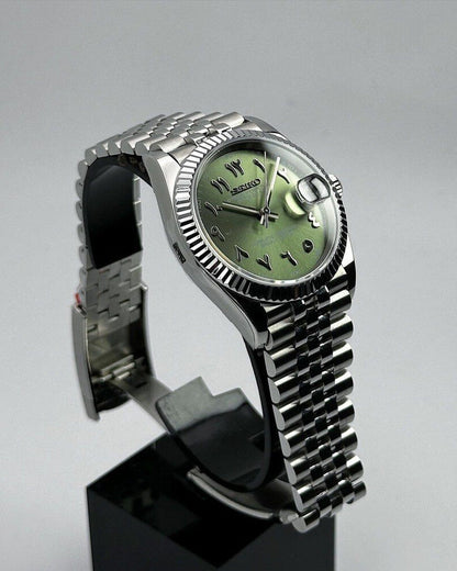 DATEJUST ARABIC OLIVE MOD