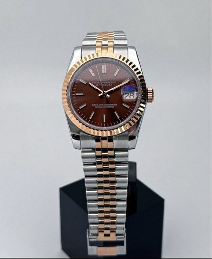DATEJUST TWO-TONE CHOCOLATE MOD