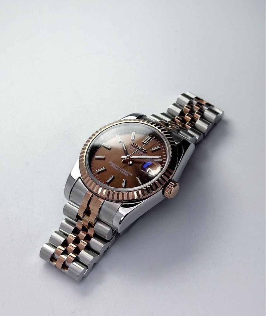 DATEJUST TWO-TONE CHOCOLATE MOD