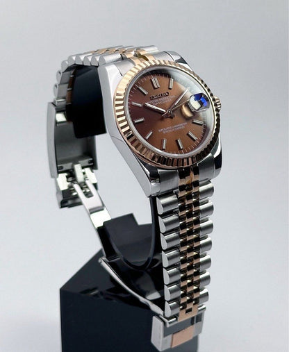 DATEJUST TWO-TONE CHOCOLATE MOD