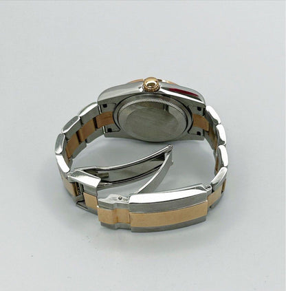 DATEJUST TWO-TONE ROMAN ROSE GOLD MOD