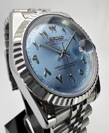 DATEJUST ARABIC ICE BLUE MOD