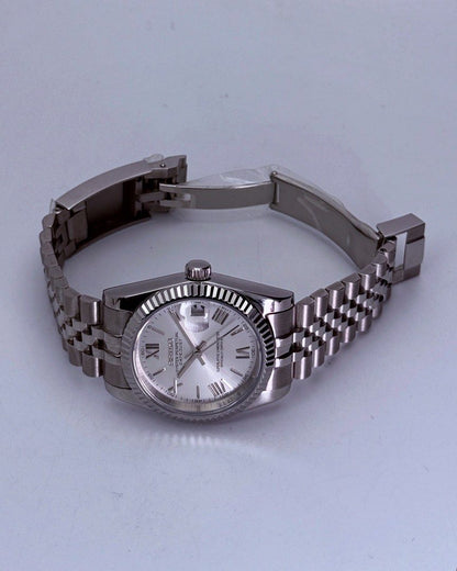 DATEJUST ROMAN SILVER MOD