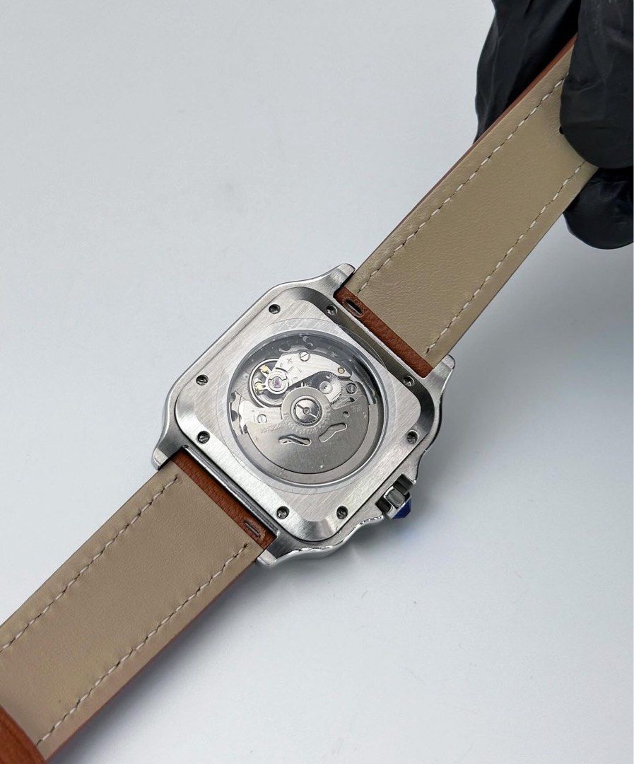SANTOS WHITE BROWN LEATHER MOD