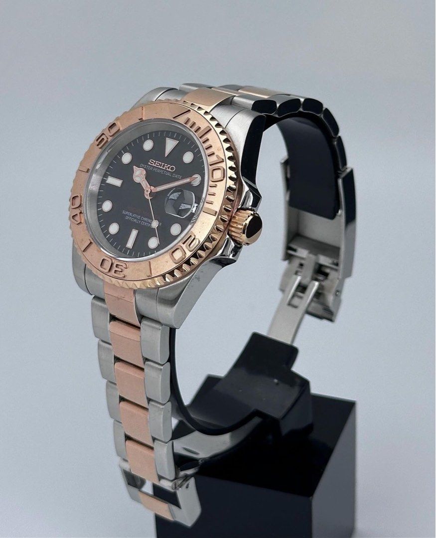 YACHTMASTER BLACK ROSE MOD