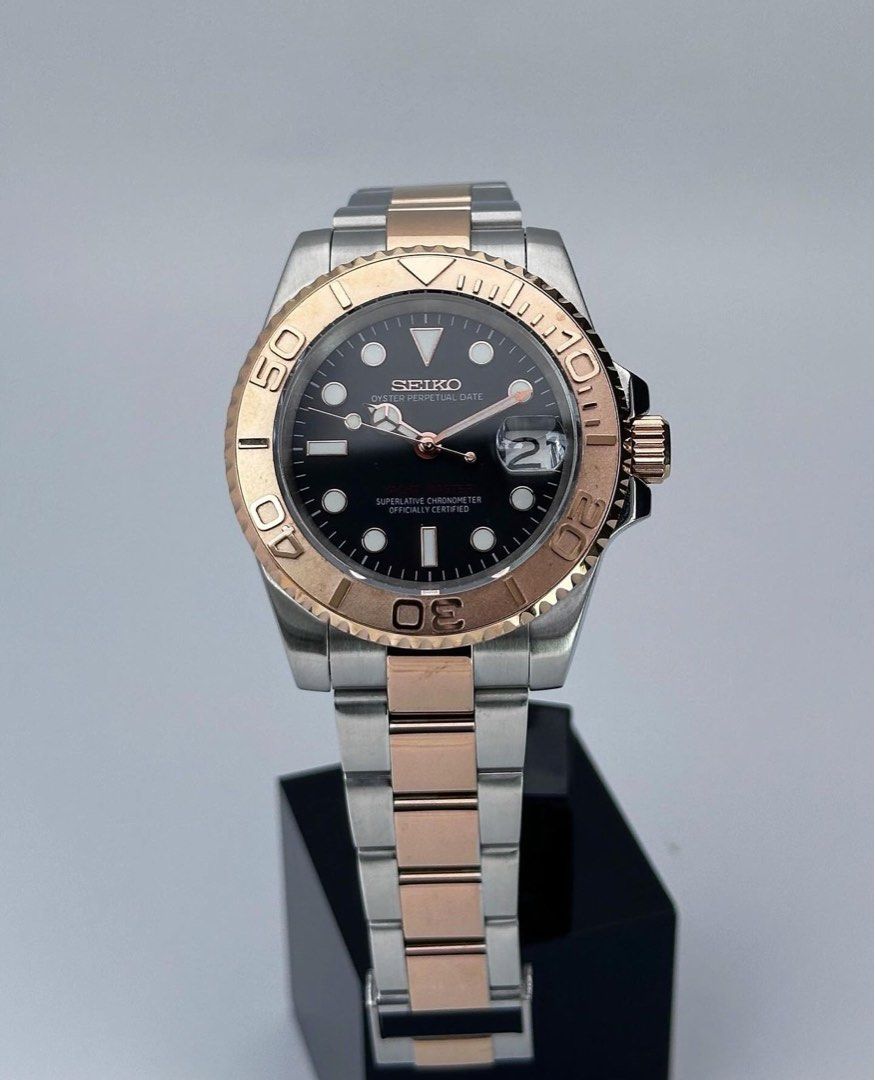 YACHTMASTER BLACK ROSE MOD