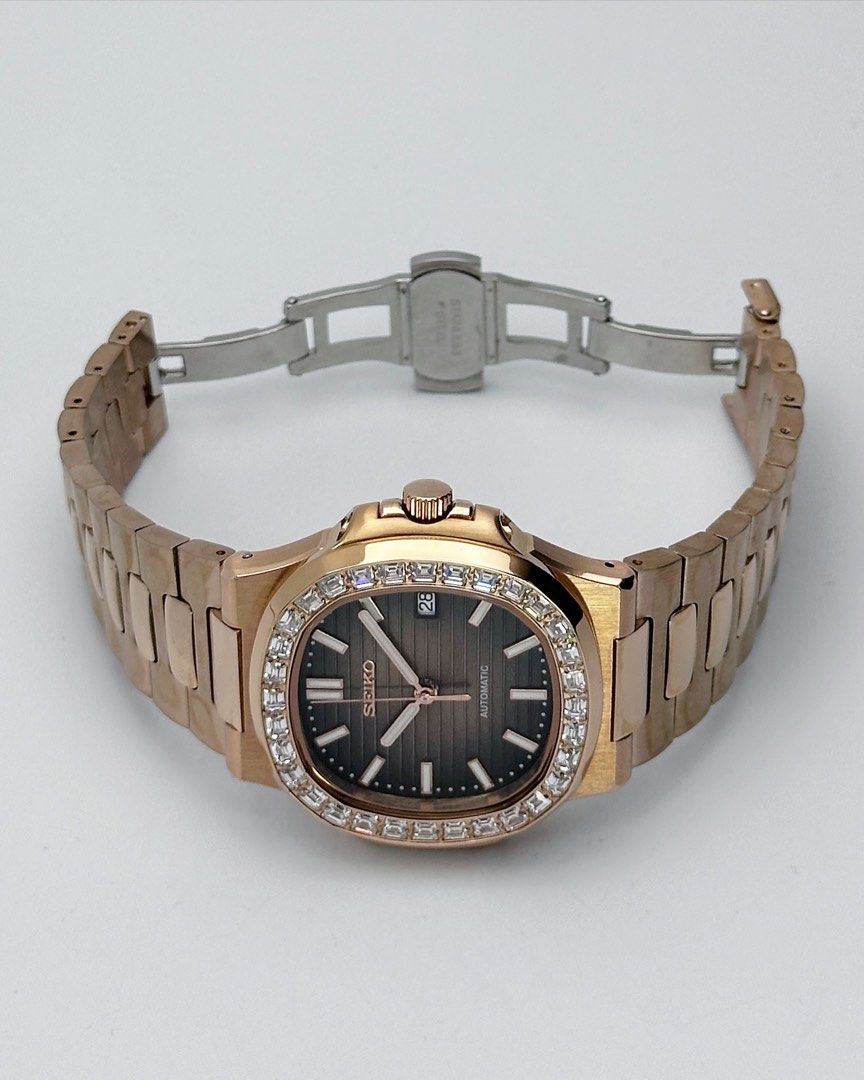 NAUTILUS DIAMOND ROSE GOLD MOD