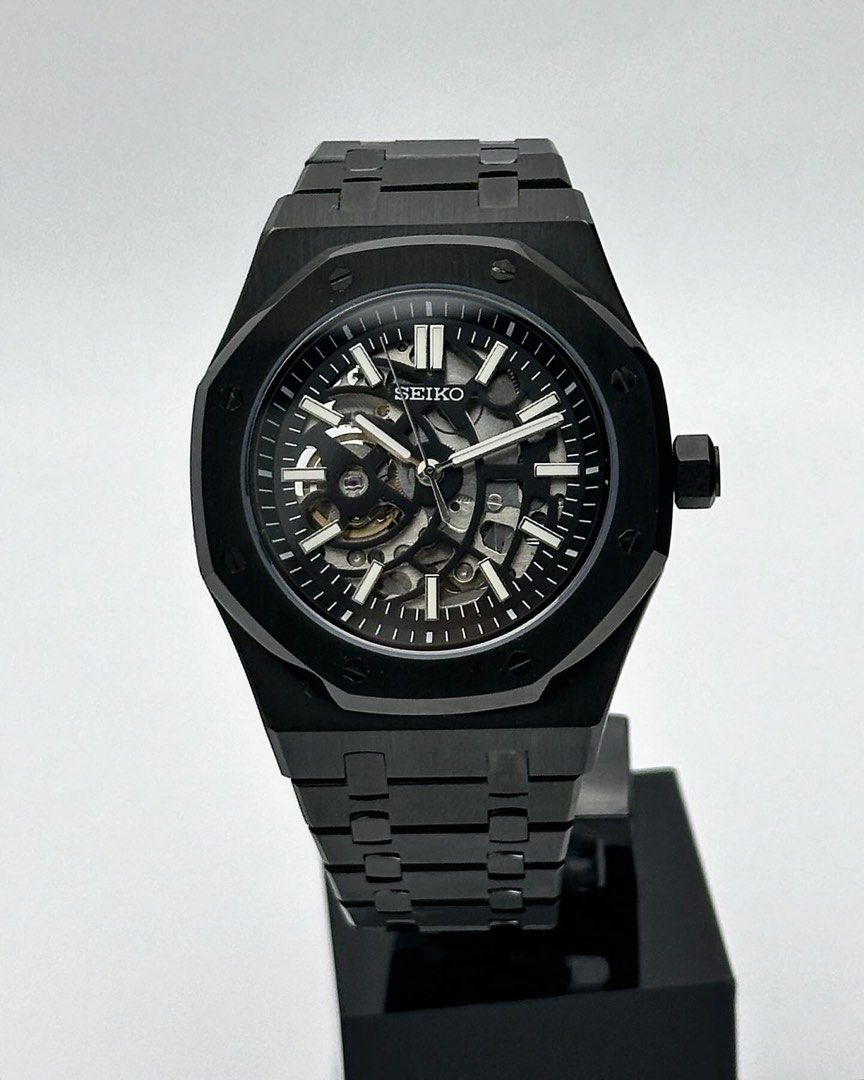 ROYAL OAK FULL BLACK SKELETON MOD