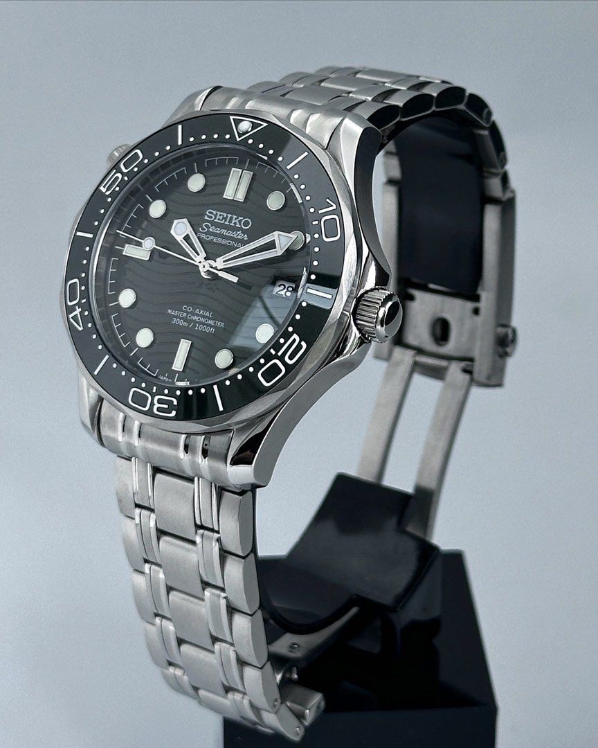 SEAMASTER DARK GREEN MOD