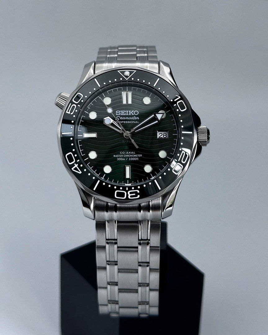 SEAMASTER DARK GREEN MOD
