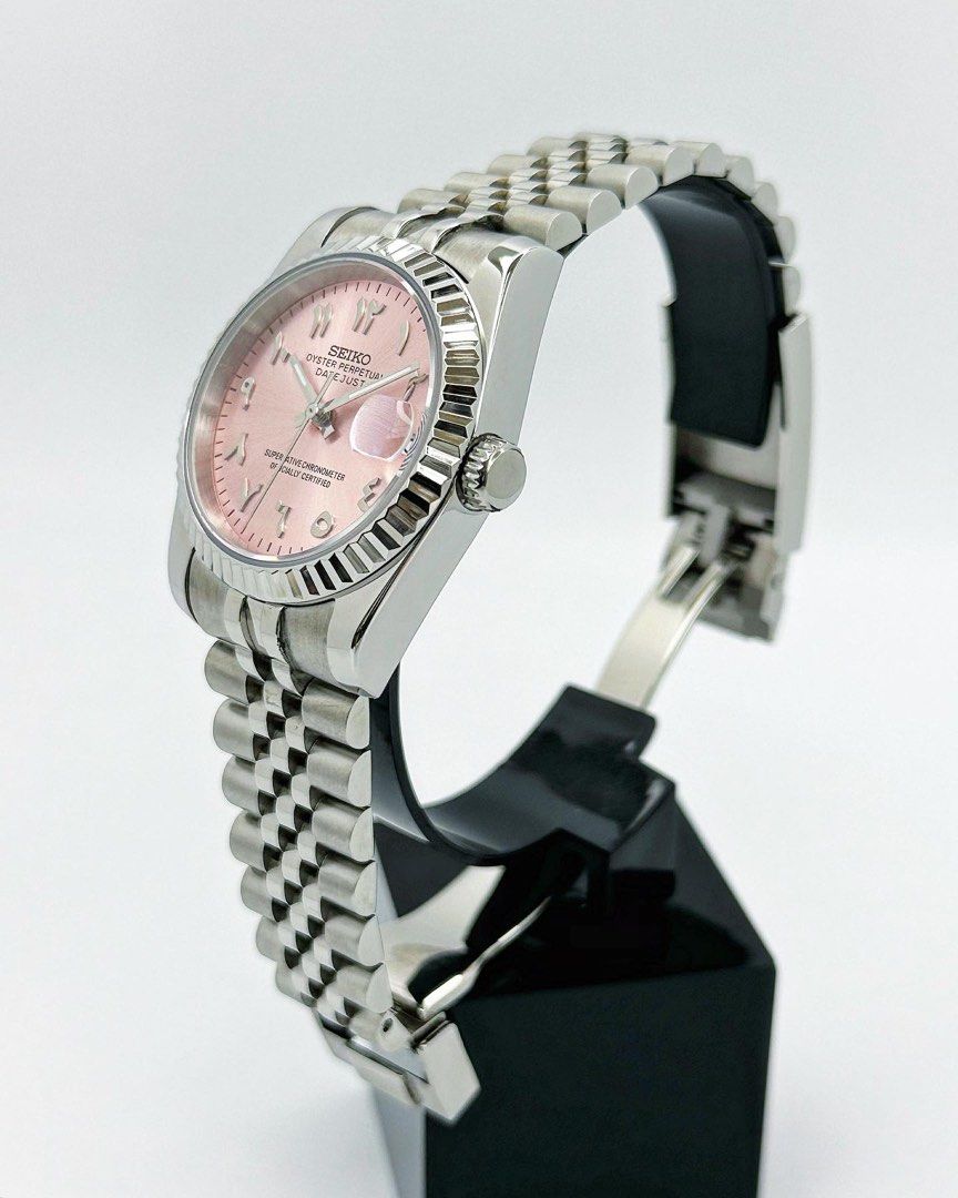 DATEJUST ARABIC PINK MOD