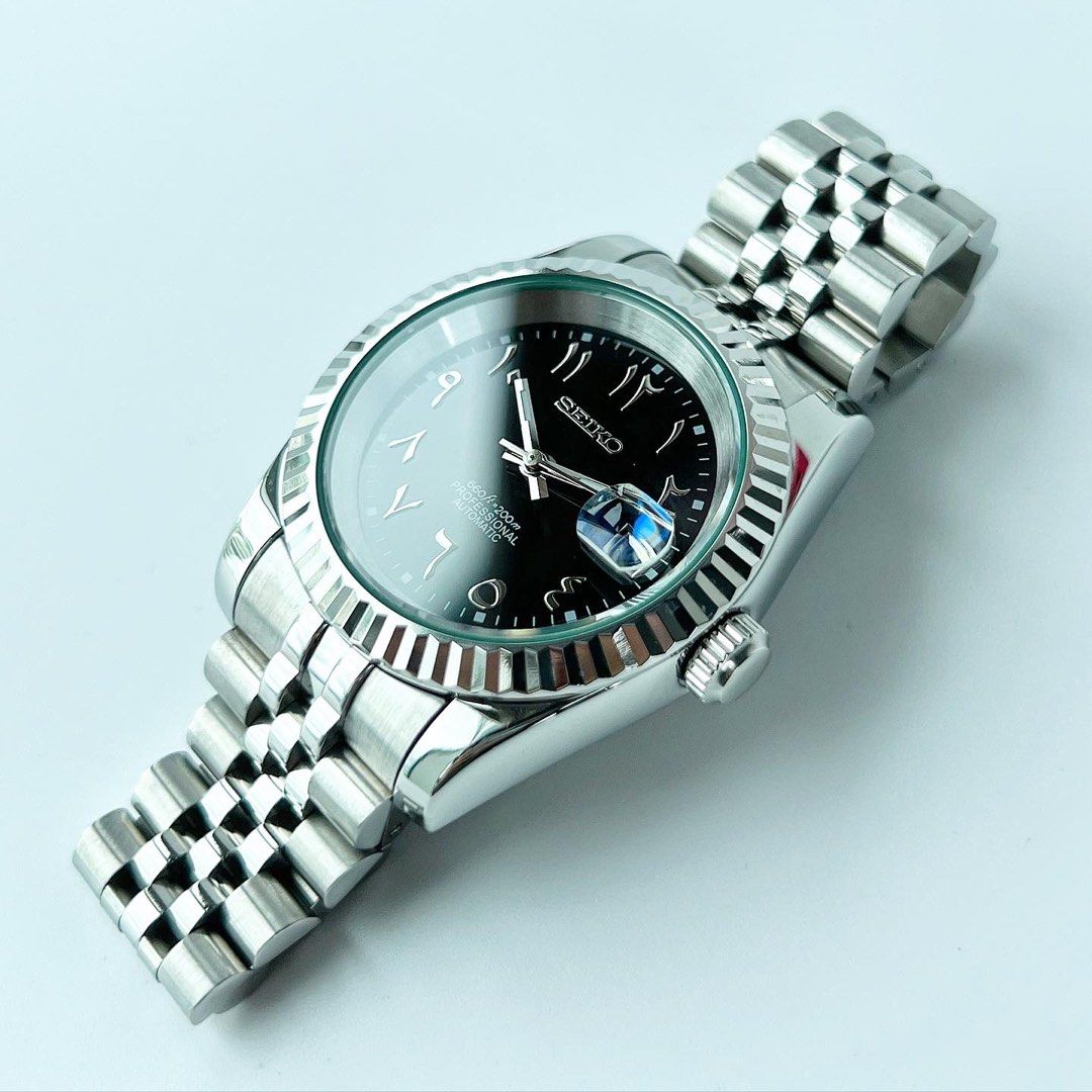 DATEJUST ARABIC BLACK MOD
