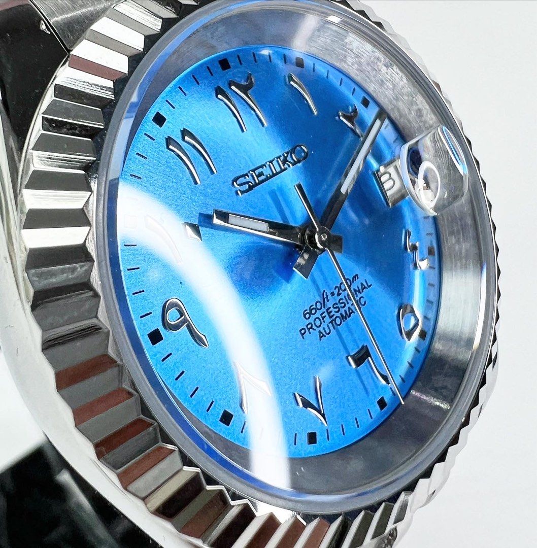 DATEJUST ARABIC BLUE MOD