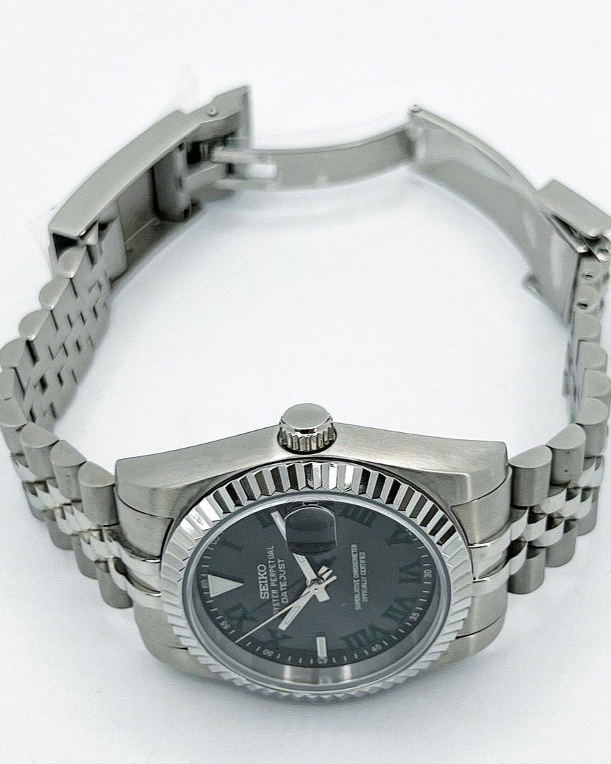 DATEJUST BLACK WIMBELDON MOD