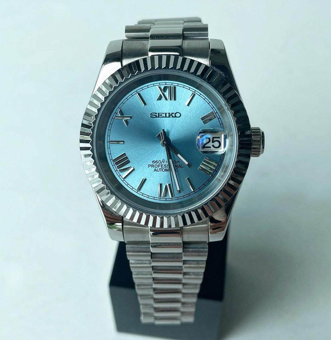 DATEJUST ROMAN ICE BLUE MOD