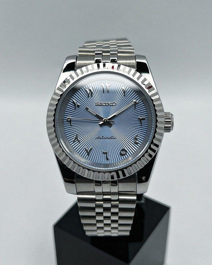 DATEJUST ARABIC LIGHT BLUE MOD