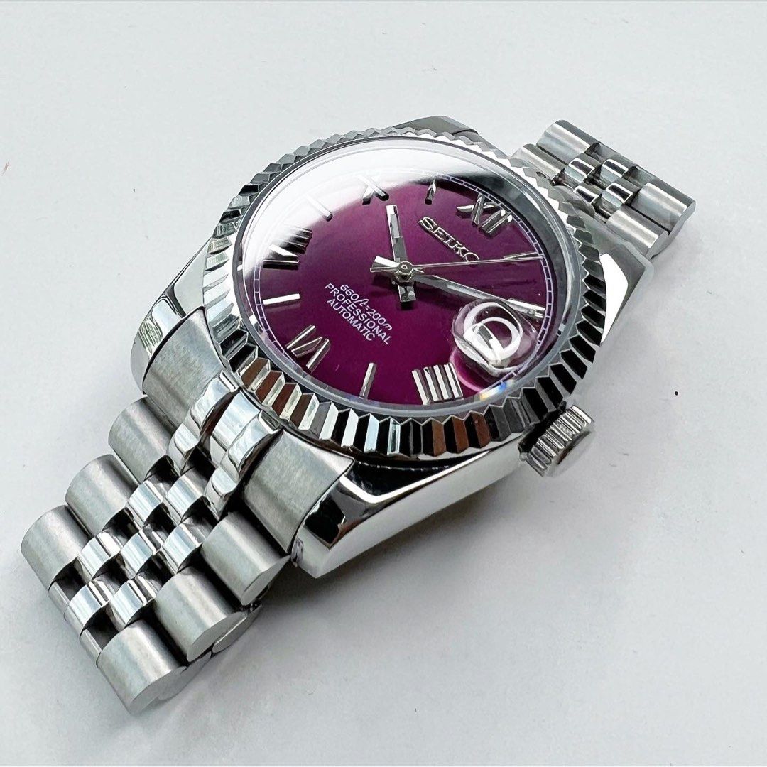 DATEJUST ROMAN PURPLE MOD