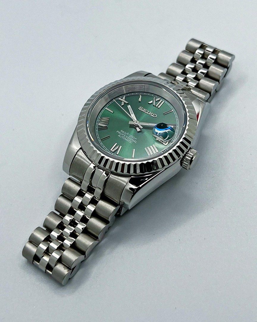 DATEJUST ROMAN GREEN MOD