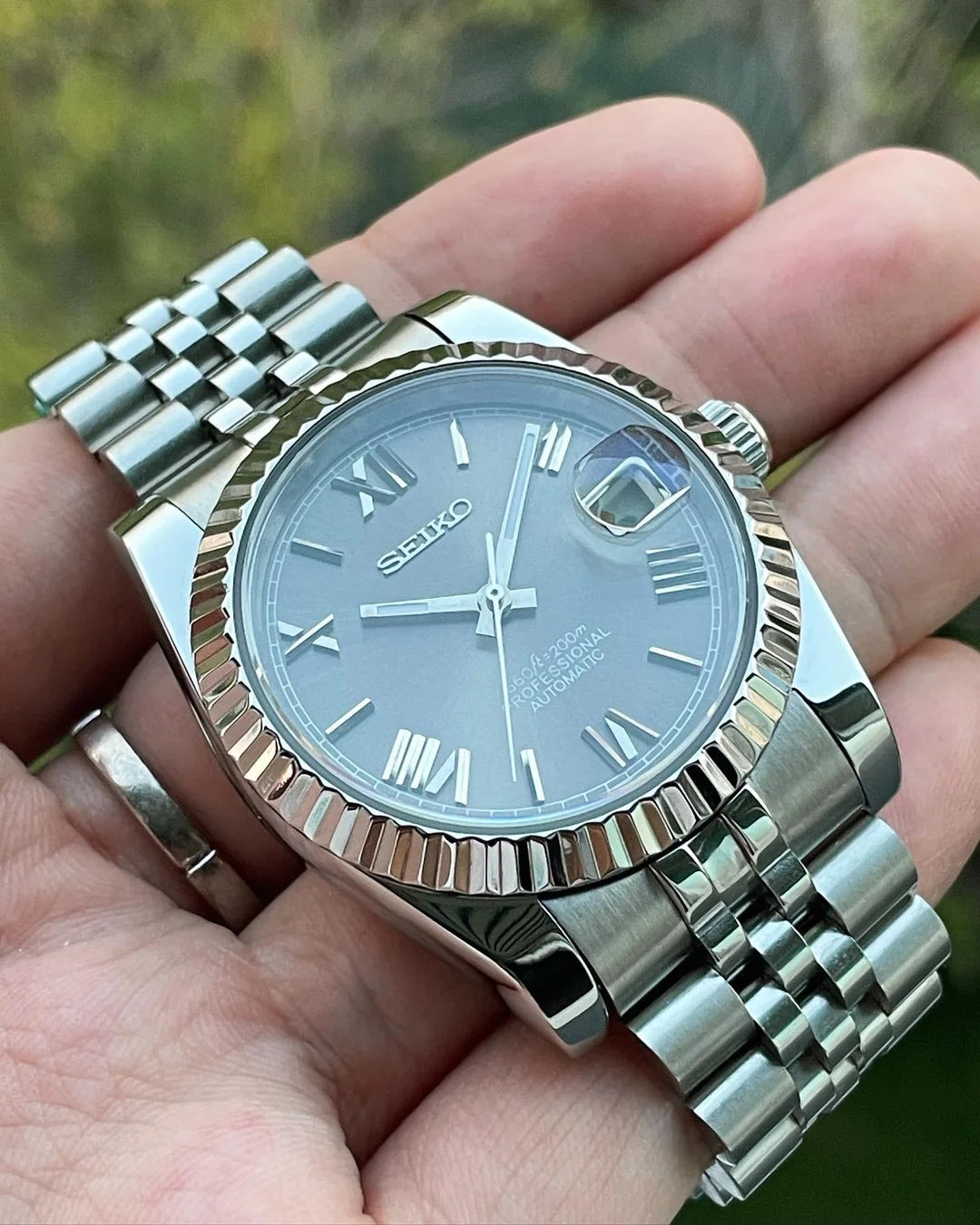 DATEJUST GRAY ROMAN MOD
