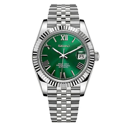 DATEJUST ROMAN GREEN MOD