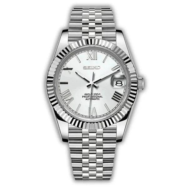 DATEJUST ROMAN SILVER MOD